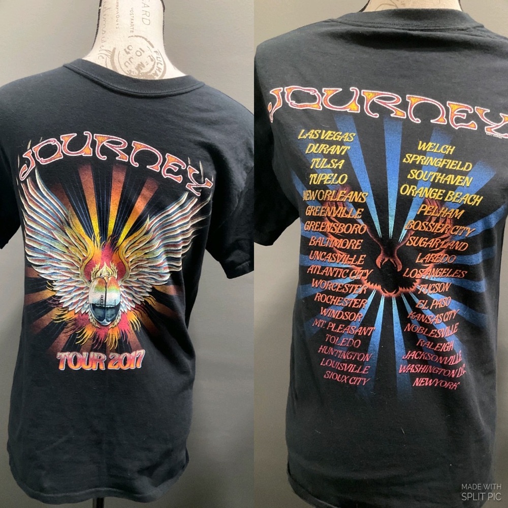 NWOT JOURNEY 2017 TOUR SHIRT BY GILDAN